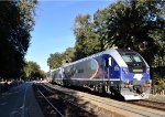  Amtrak Train # 536 stopped at Davis Station with doubleheader SC-44 locomotives 